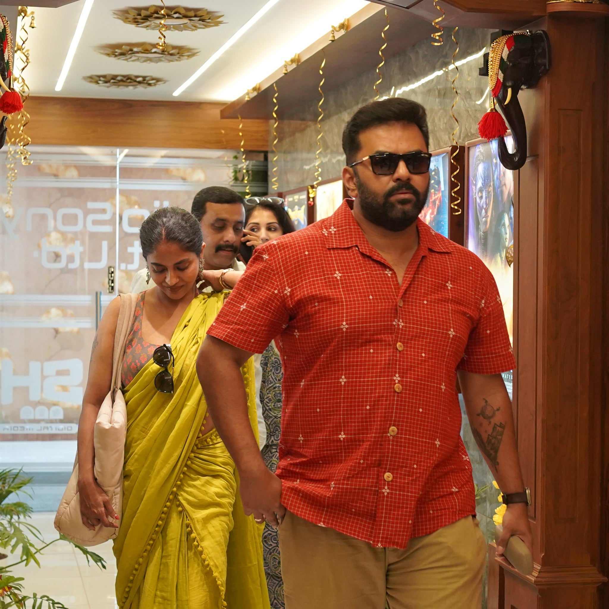 Actor Indrajith Sukumaran and Mrs. Poornima Indrajith at SH Digital Media’s KRIXXoniX!