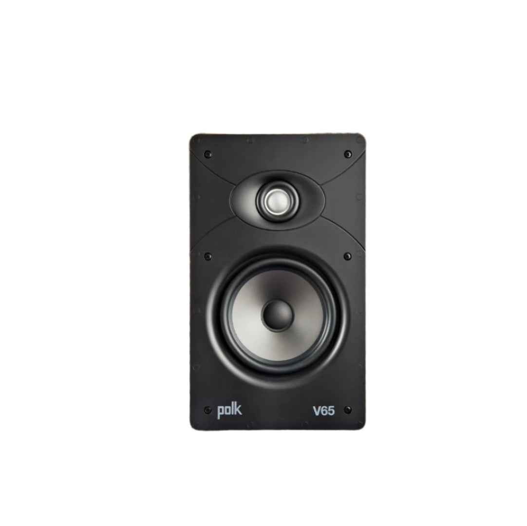 Polk - V65 High Performance In-Wall Rectangular Speaker