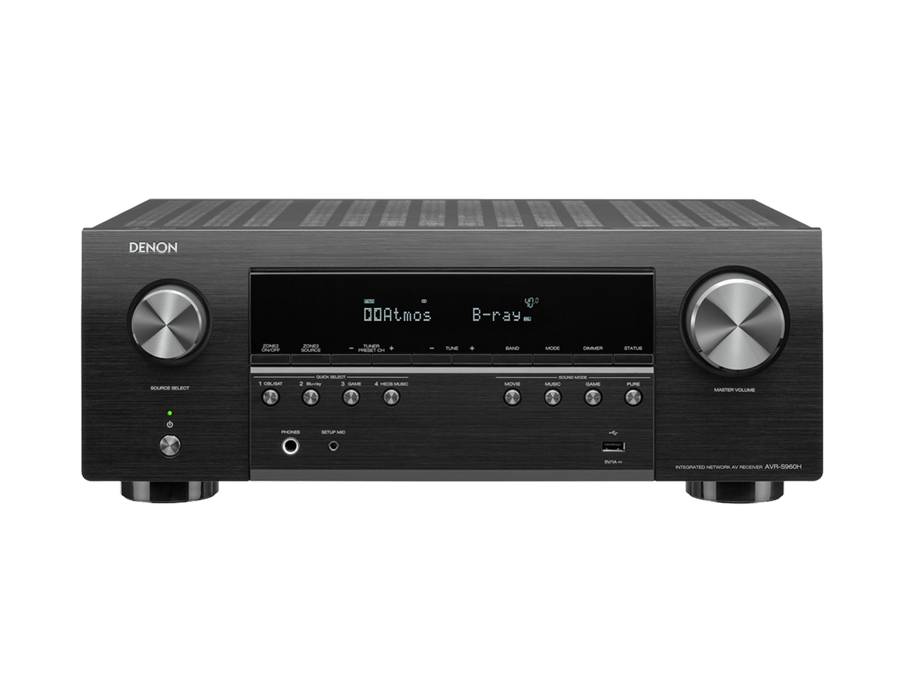 Denon AVR-X580BT 5.2 Channel 8K & 3D Audio Experience AV Denon AVR-X580BT 5.2 Channel 8K & 3D Audio Experience AV