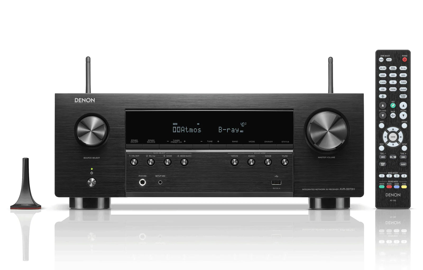 Denon AVR-S970H 7.2 Channel 8K AV Receiver with HEOS® Built-in