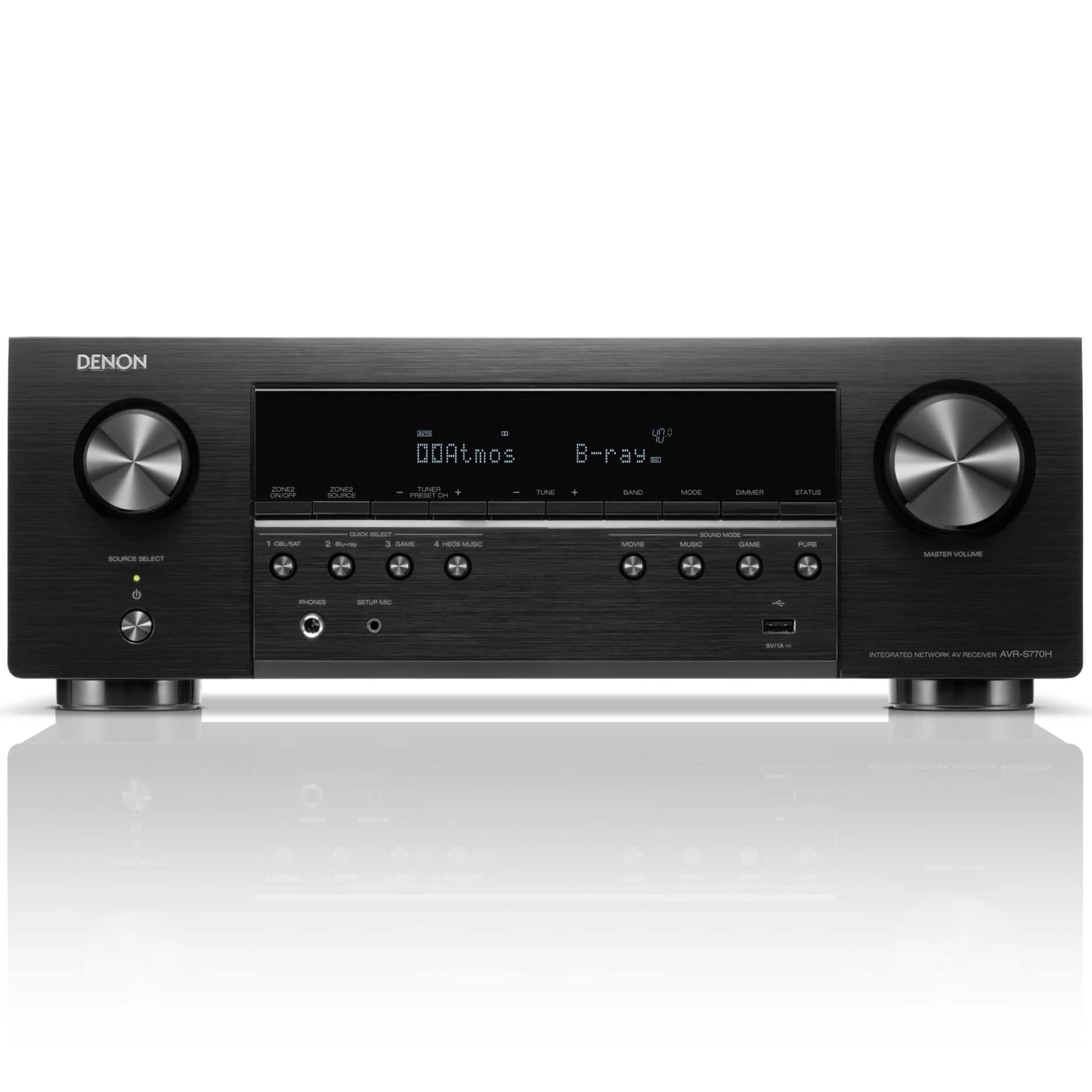 Denon AVR-S770H 7.2 Ch. 8K AV Receiver
