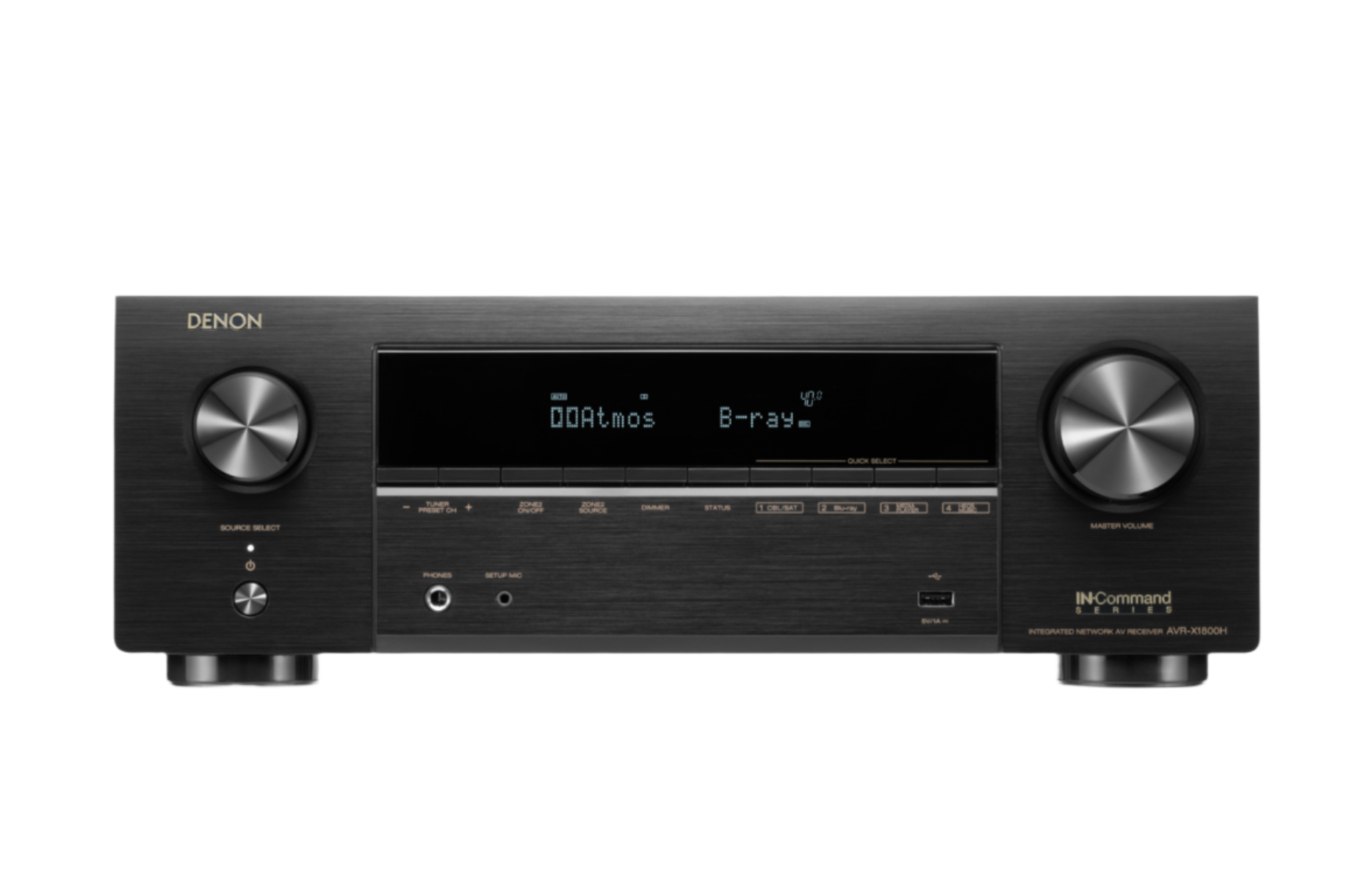 Denon AVR-X1800H 7.2 Channel AV Receiver