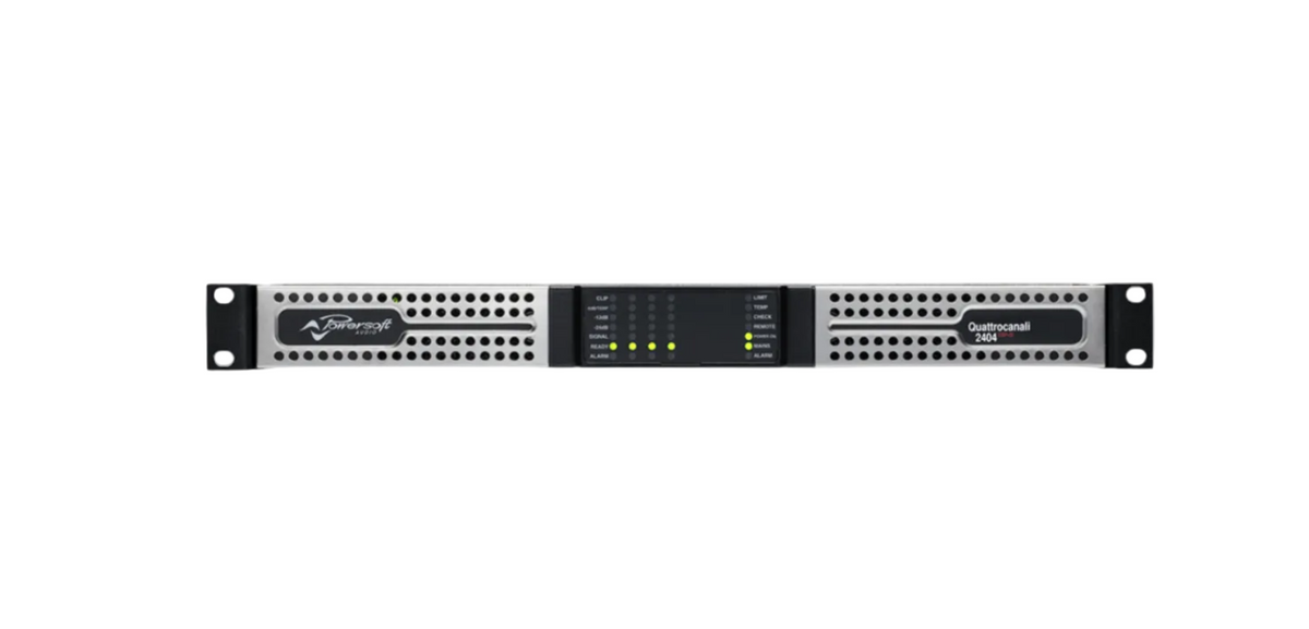 Quattrocanali 2404 DSP-D アンプ Powersoft Quattrocanali 2404 DSP+D 4 Channel Flexible Amplifier