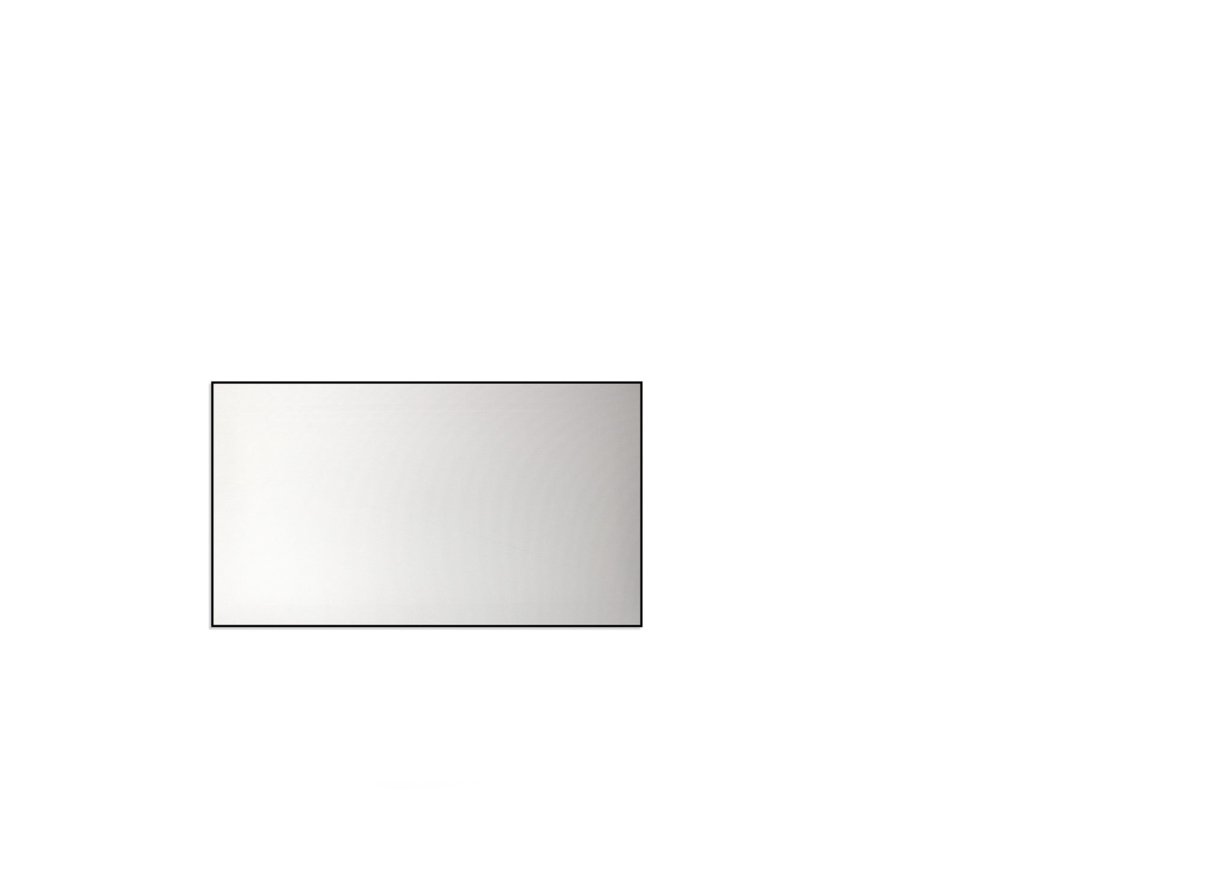 EPV Screen 150-Inch Acoustically Transparent Sonic White AT eFinity Fixed Frame Screen (EDGE FREE)