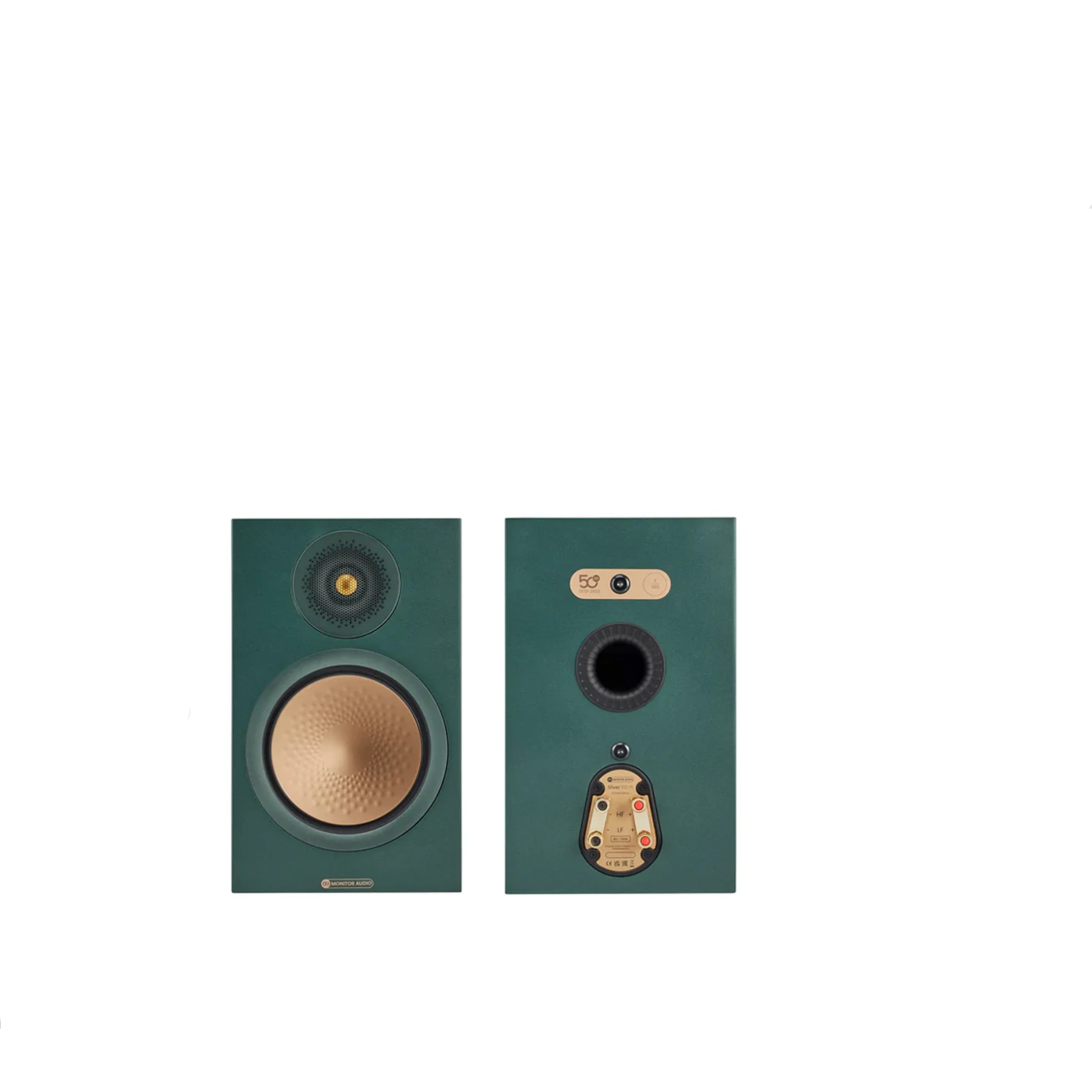 Monitor Audio Silver 100 Signature - Limited Edition 50th Anniversary Bookshelf Speakers