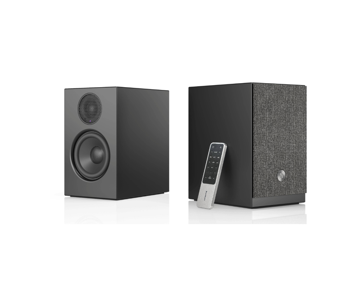 Audio Pro A28 Wireless Bookshelf Speakers (Black)