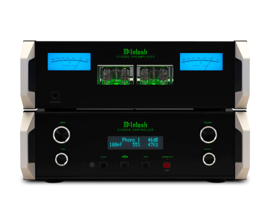 McIntosh C1200C & ST12000 2 Channel Vacuum Tube Preamplifier