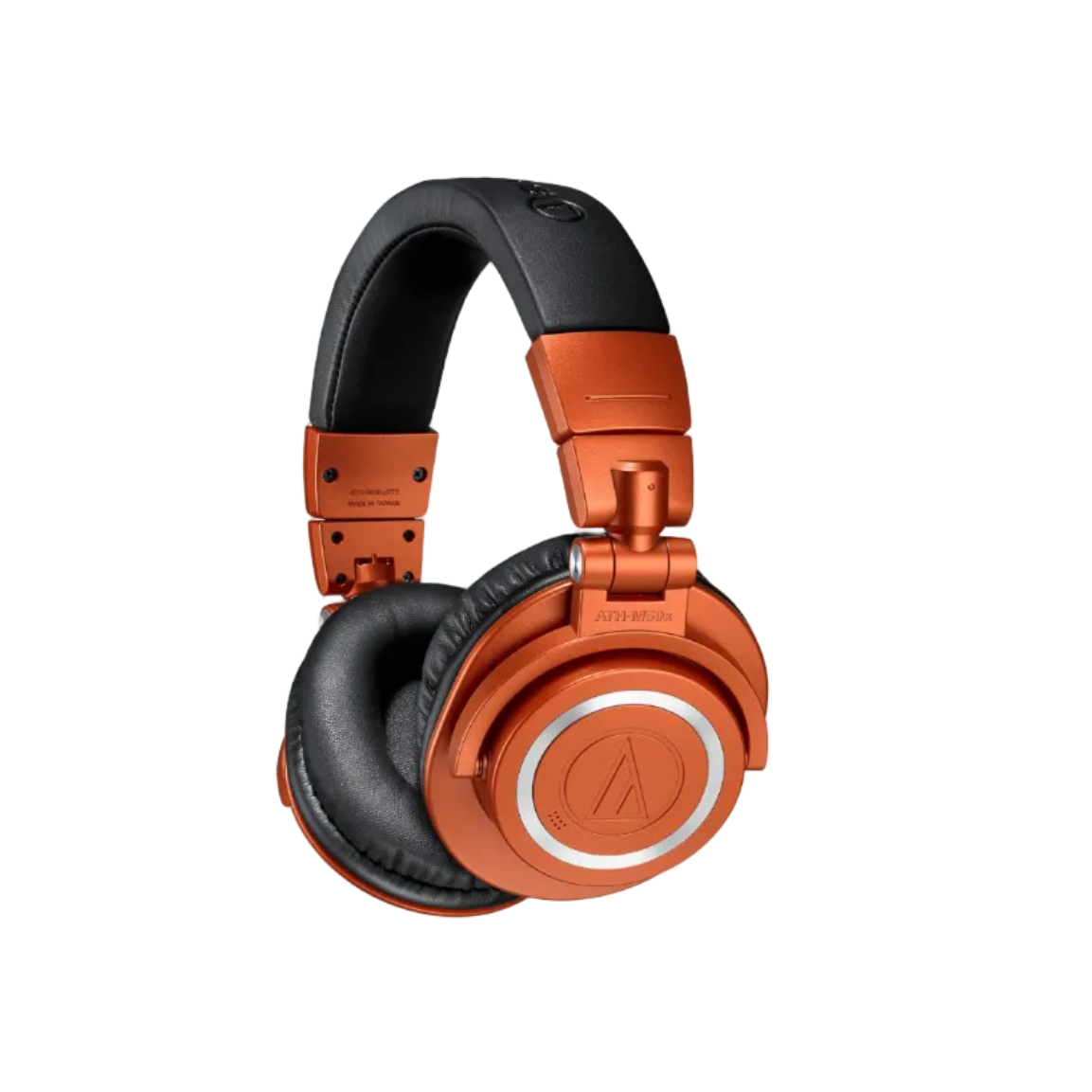 Audio-Technica ATH-M50xBT2 Wireless Glow Metallic Orange Bluetooth Wireless Over-Ear Headphones