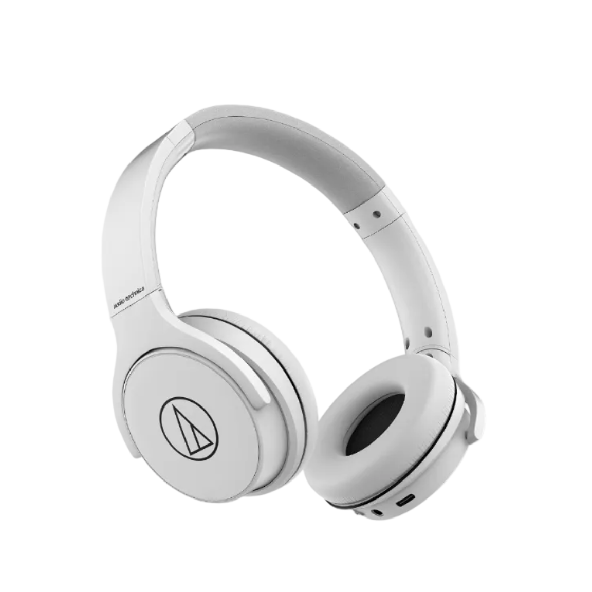 Audio-Technica ATH-S220BT White On Ear Wireless Headphones