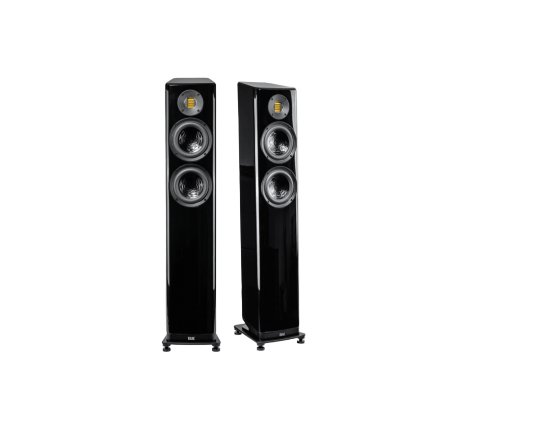 Elac Vela FS 407.2 Floorstanding Speaker (Black Finish)
