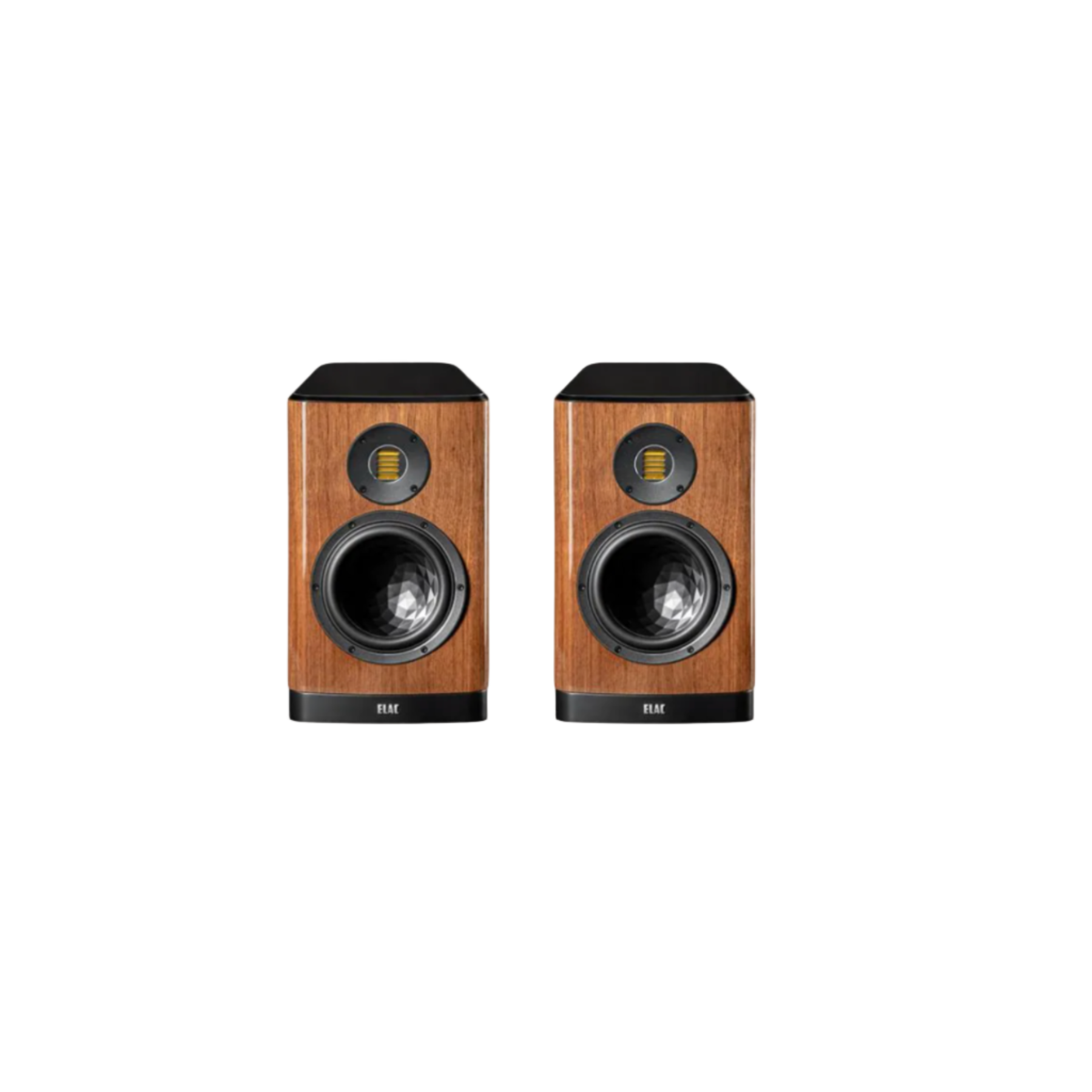 Elac Vela BS 404.2 Bookshelf Speaker (Walnut Gloss)