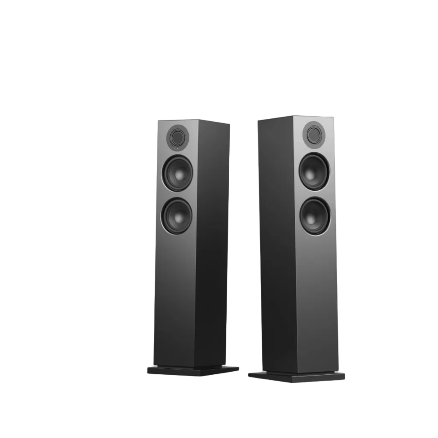 Audio Pro A48 Powered Floor Standing Speakers (Black)