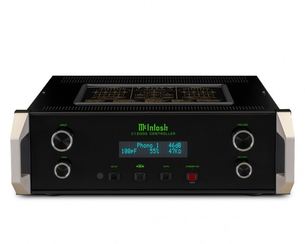 McIntosh C1200C & ST12000 2 Channel Vacuum Tube Preamplifier