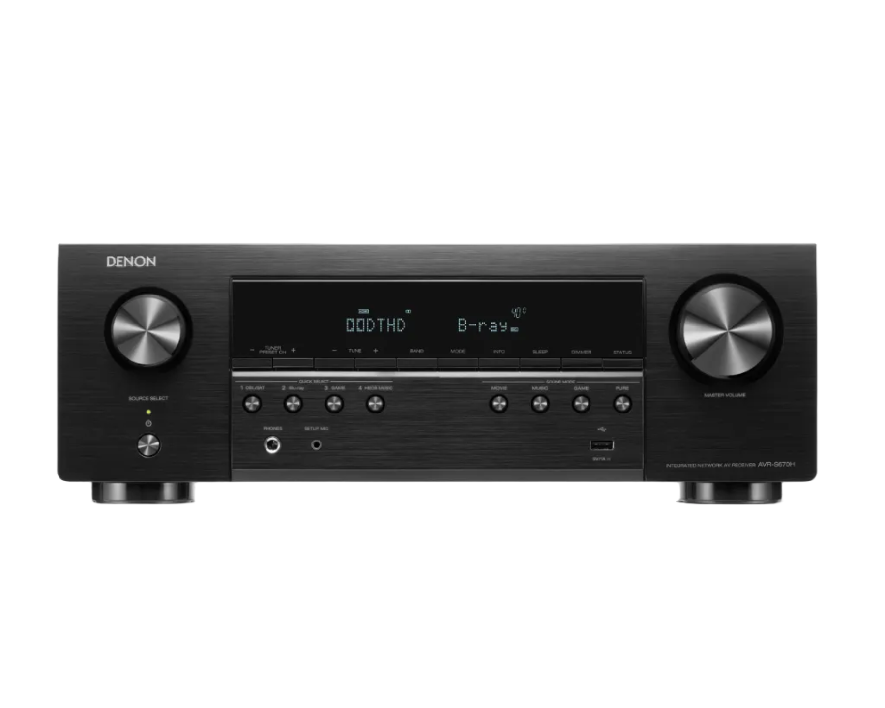 Denon AVR-S670H 5.2-Channel Network AV Receiver
