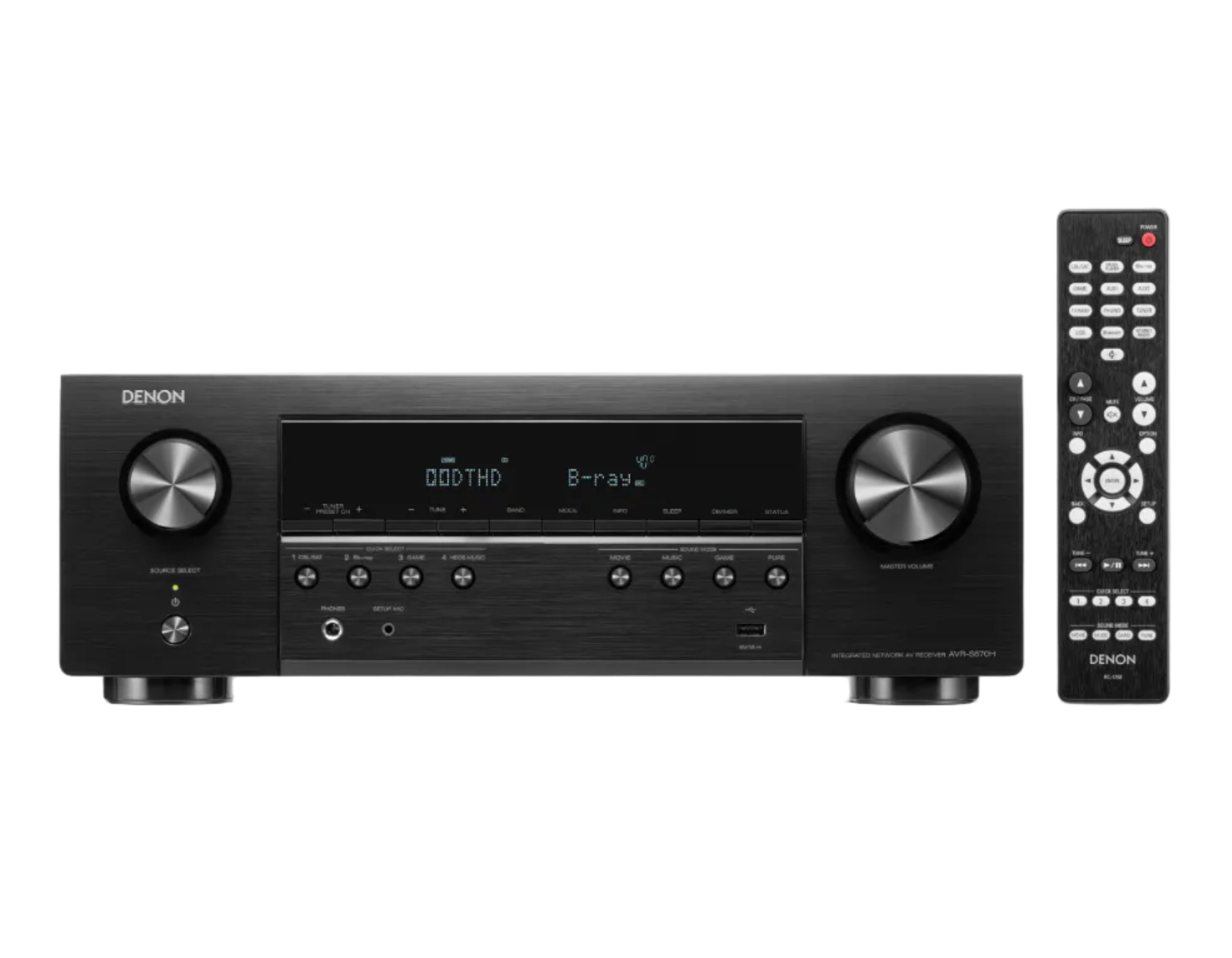 Denon AVR-S670H 5.2-Channel Network AV Receiver