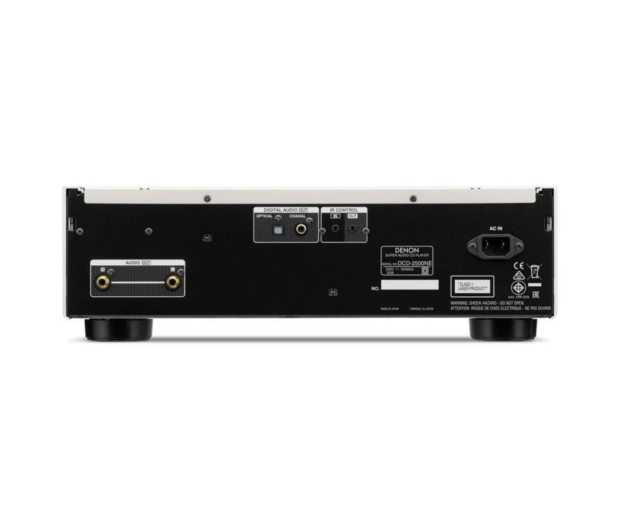 Denon DCD-2500NE High-End CD Player Silver