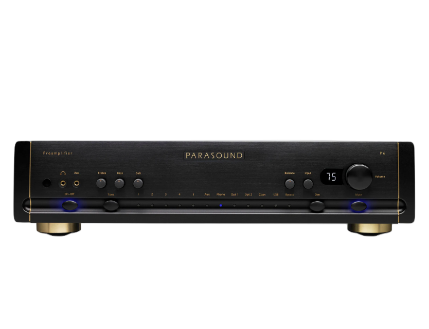 Parasound Halo P6 2.1 Channel Preamplifier & DAC