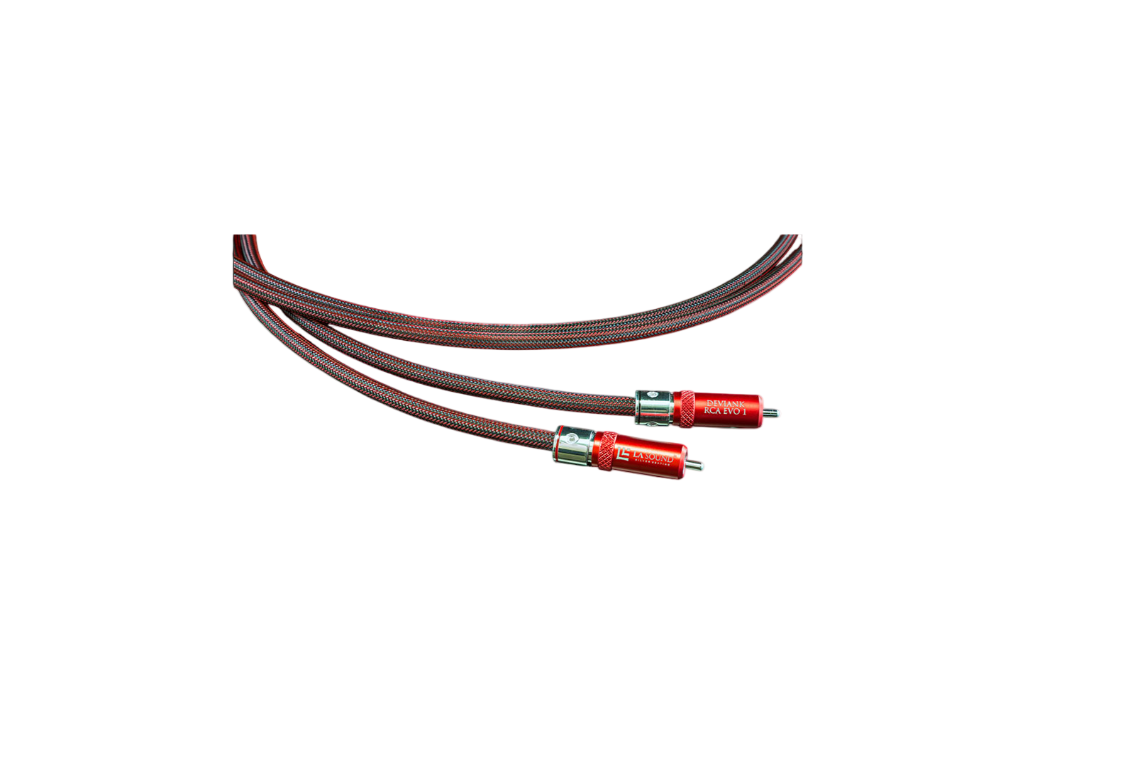 LA Sound Unbalanced RCA EVO1 interconnect cable