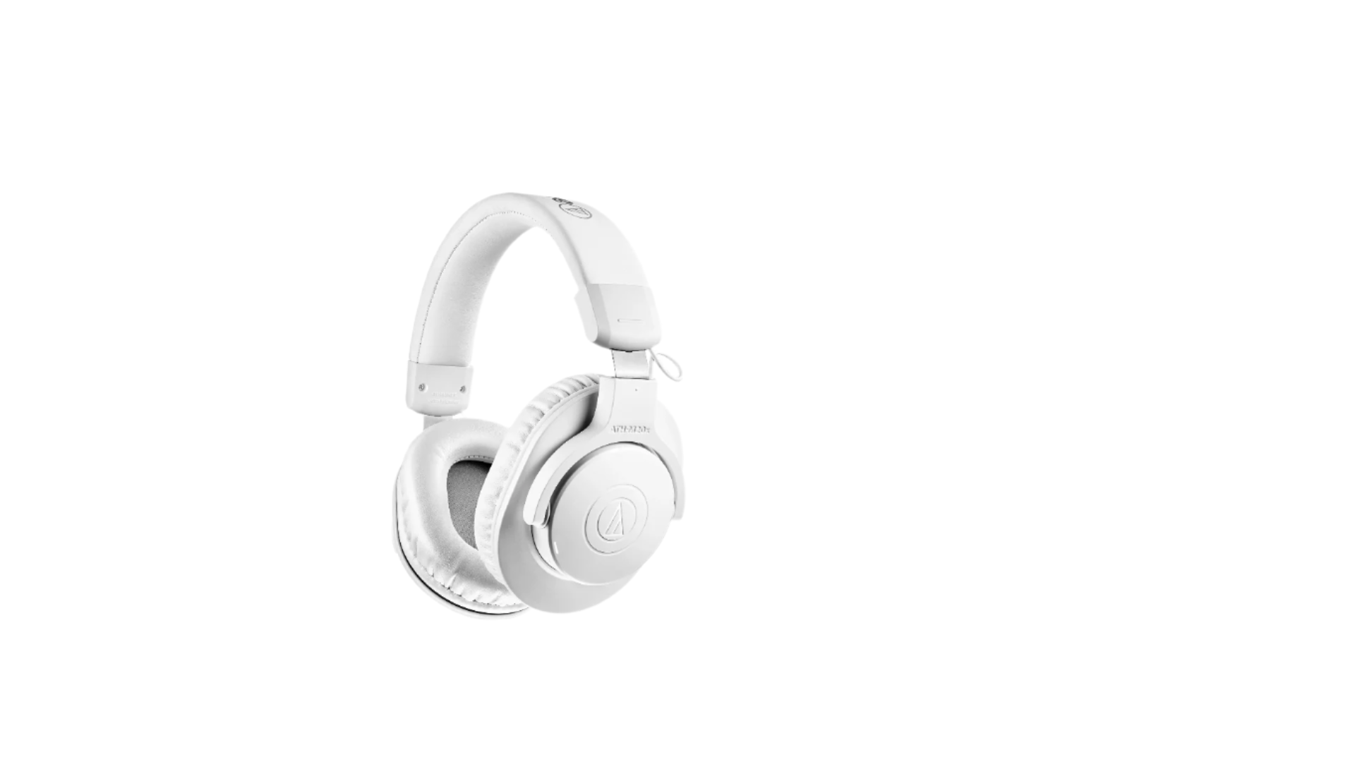 Audio-Technica ATH-M20XBT White Wireless Over-Ear Headphones