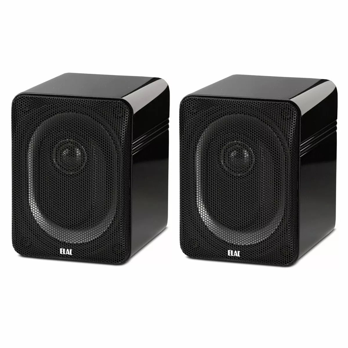 Elac BS 302 2-Way Compact Bookshelf Speakers Black Finish
