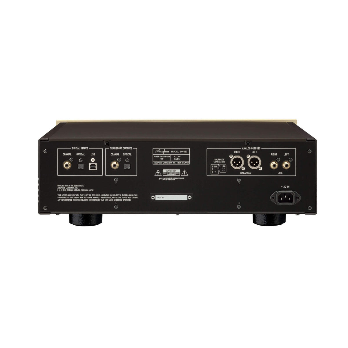 Accuphase DP-450 CD Player And High-Resolution DAC