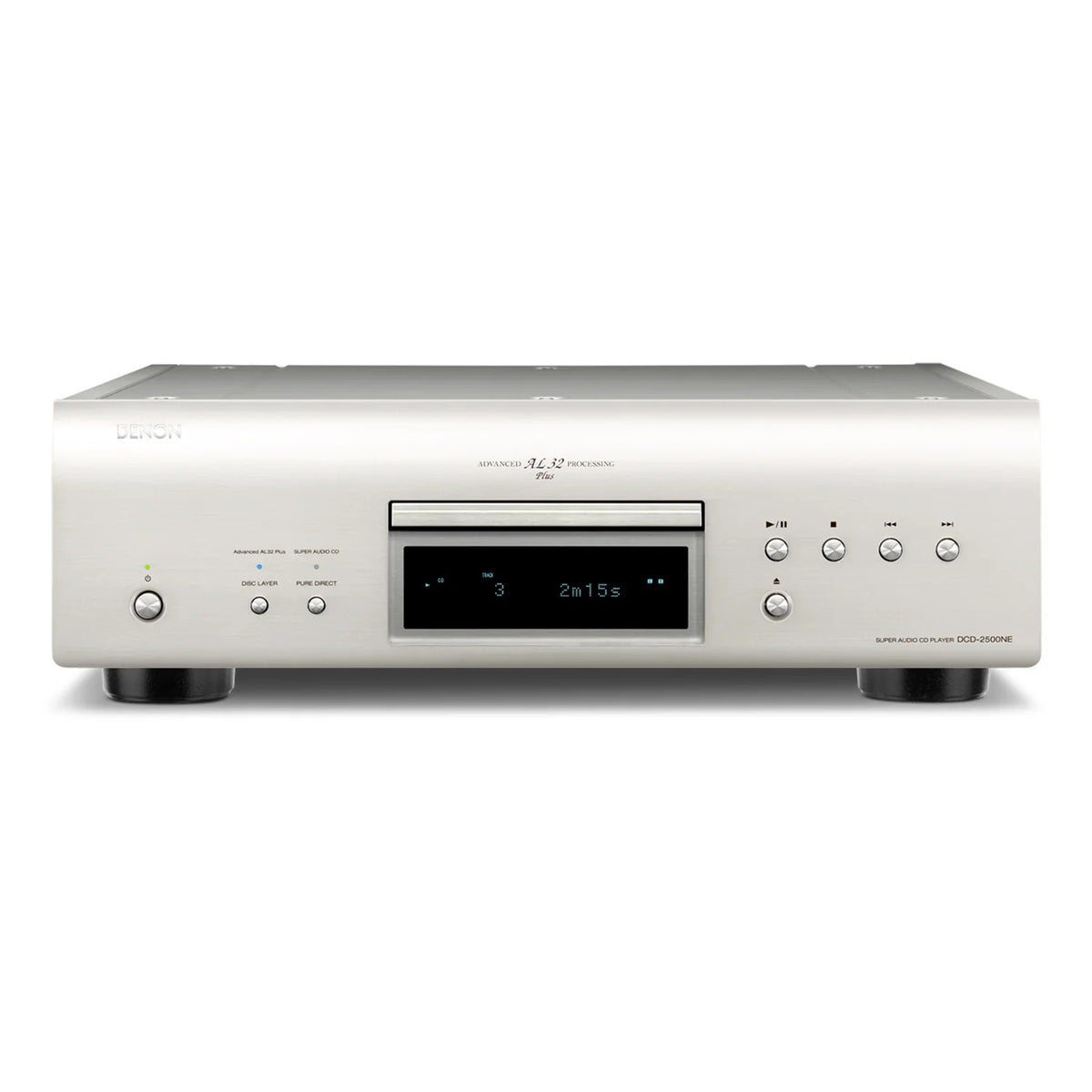 Denon DCD-2500NE High-End CD Player Silver