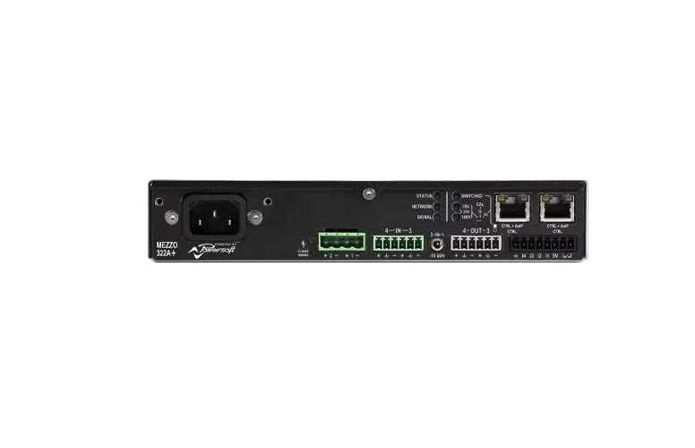 Powersoft Mezzo 322 A+ 320W/2 Channel Compact Amplifier with DSP and AES67