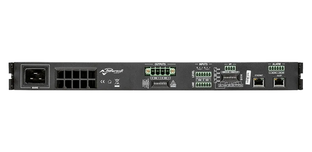 Powersoft Duecanali 6404 DSP+ 2-Channel Power Amplifier