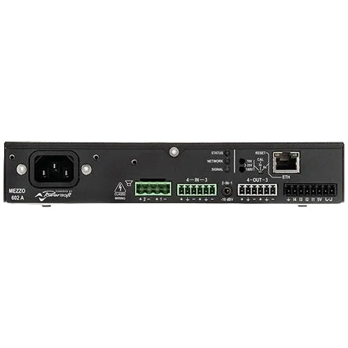Powersoft Mezzo 602 A 600W/2 Channel Compact Amplifier with DSP