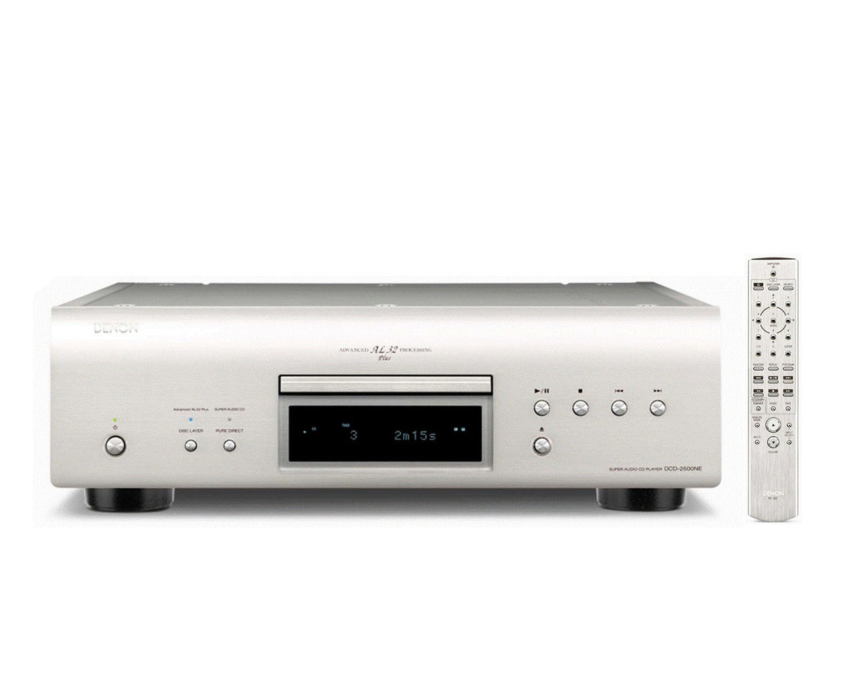 Denon DCD-2500NE High-End CD Player Silver