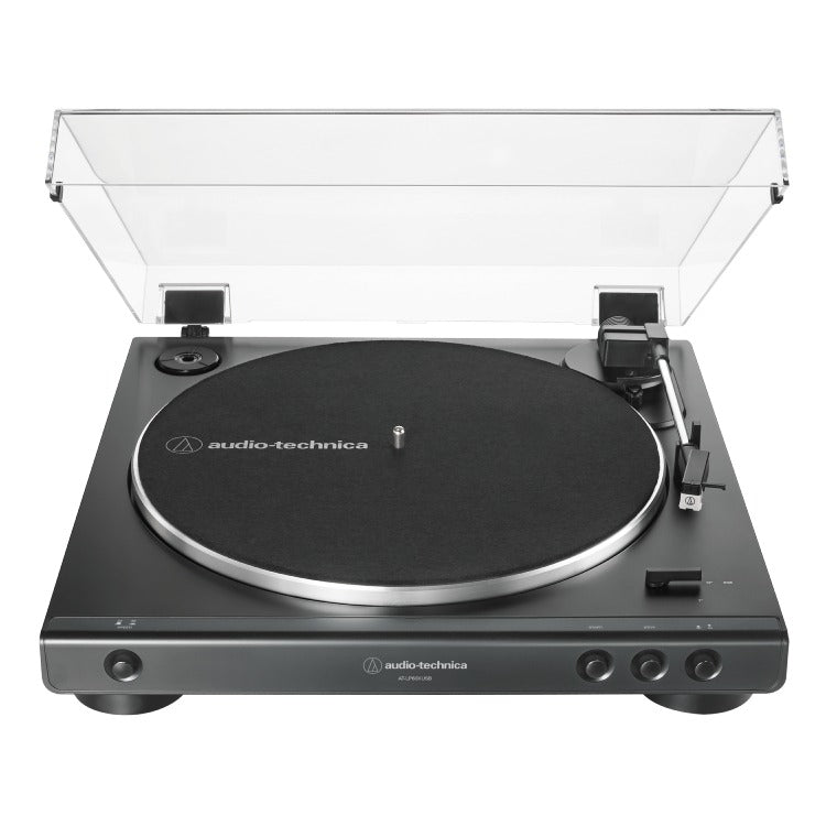 Audio-Technica LP60XUSB BK Automatic Belt-Drive Stereo Turntable