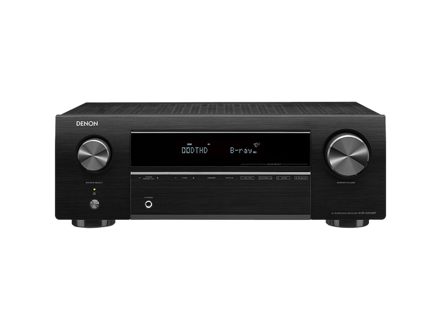 Denon AVR-X250BT 5.1 Ch. 4K Ultra HD AV Receiver with Bluetooth