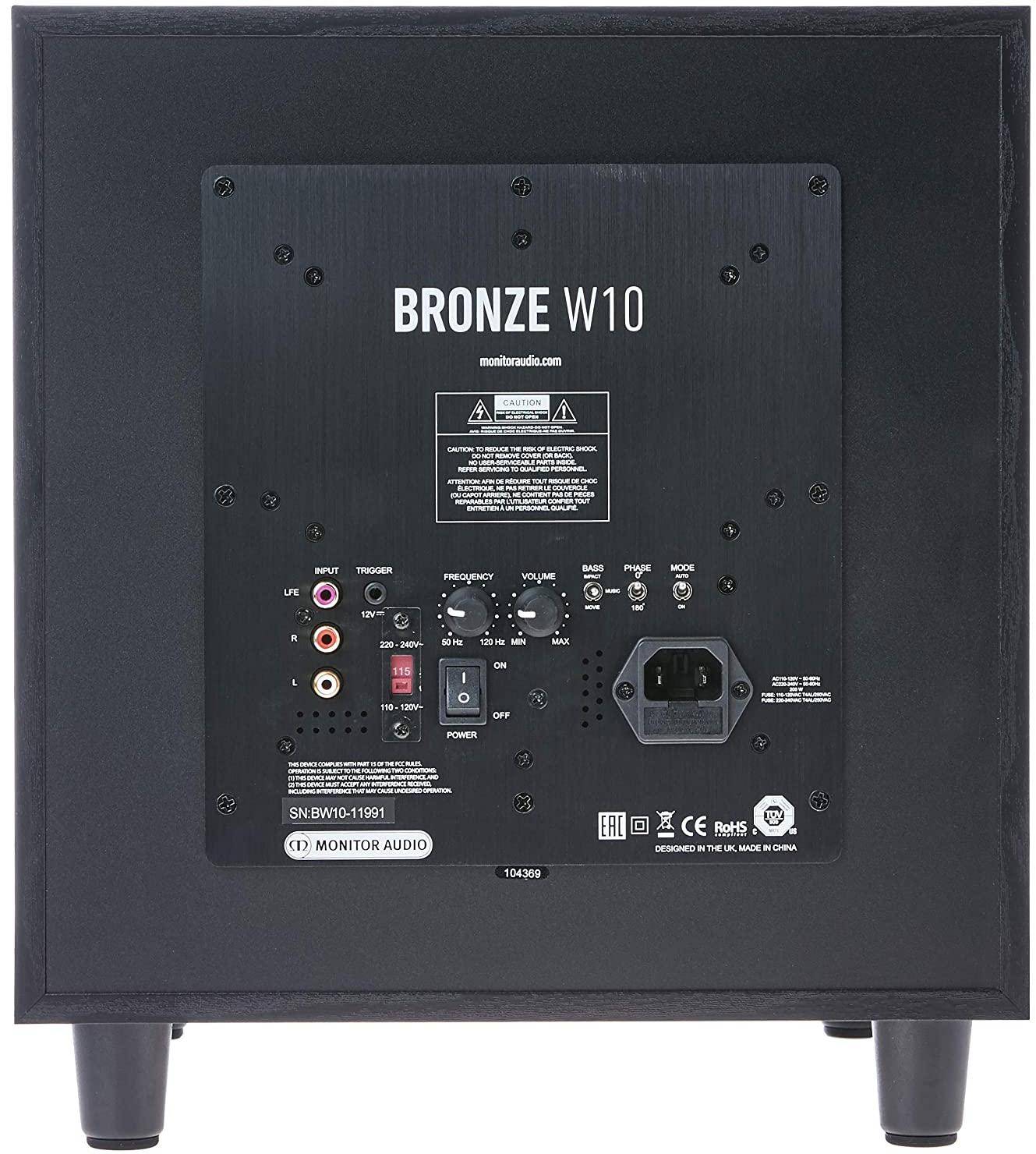 Monitor Bronze W10 Suboofer