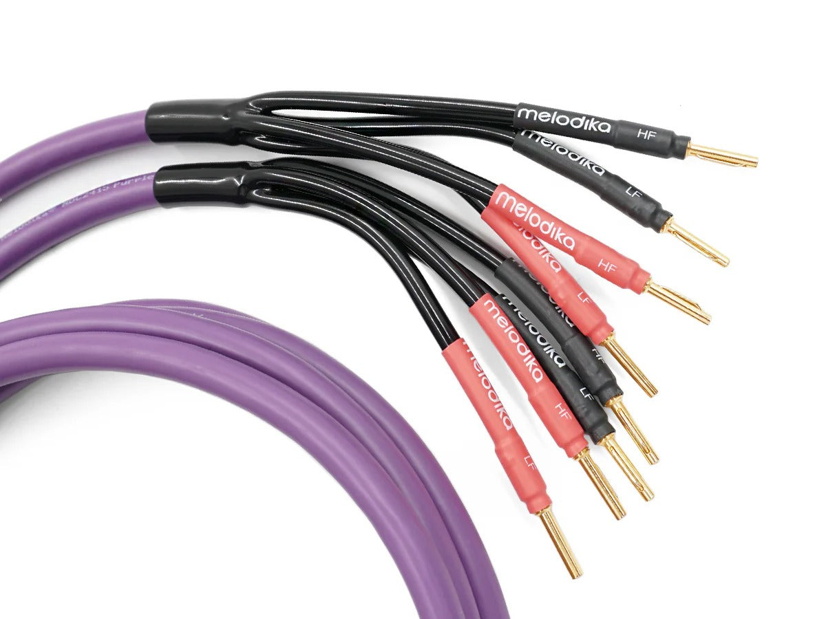 Melodika Purple MDBA41515 1.5 mm BI-Amp Speaker Cable