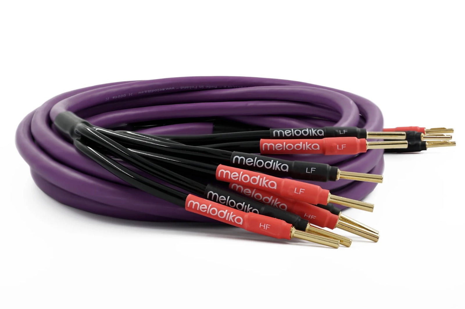 Melodika Purple MDBA41515 1.5 mm BI-Amp Speaker Cable