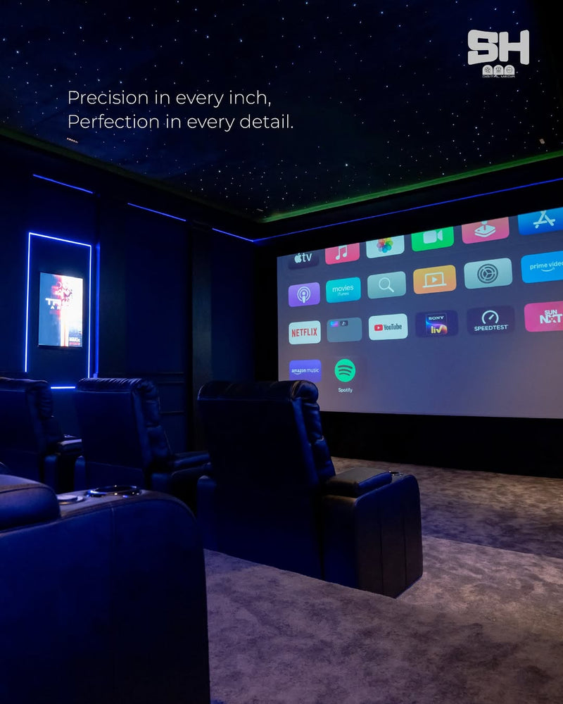 Built for movie nights that feel like the real thing