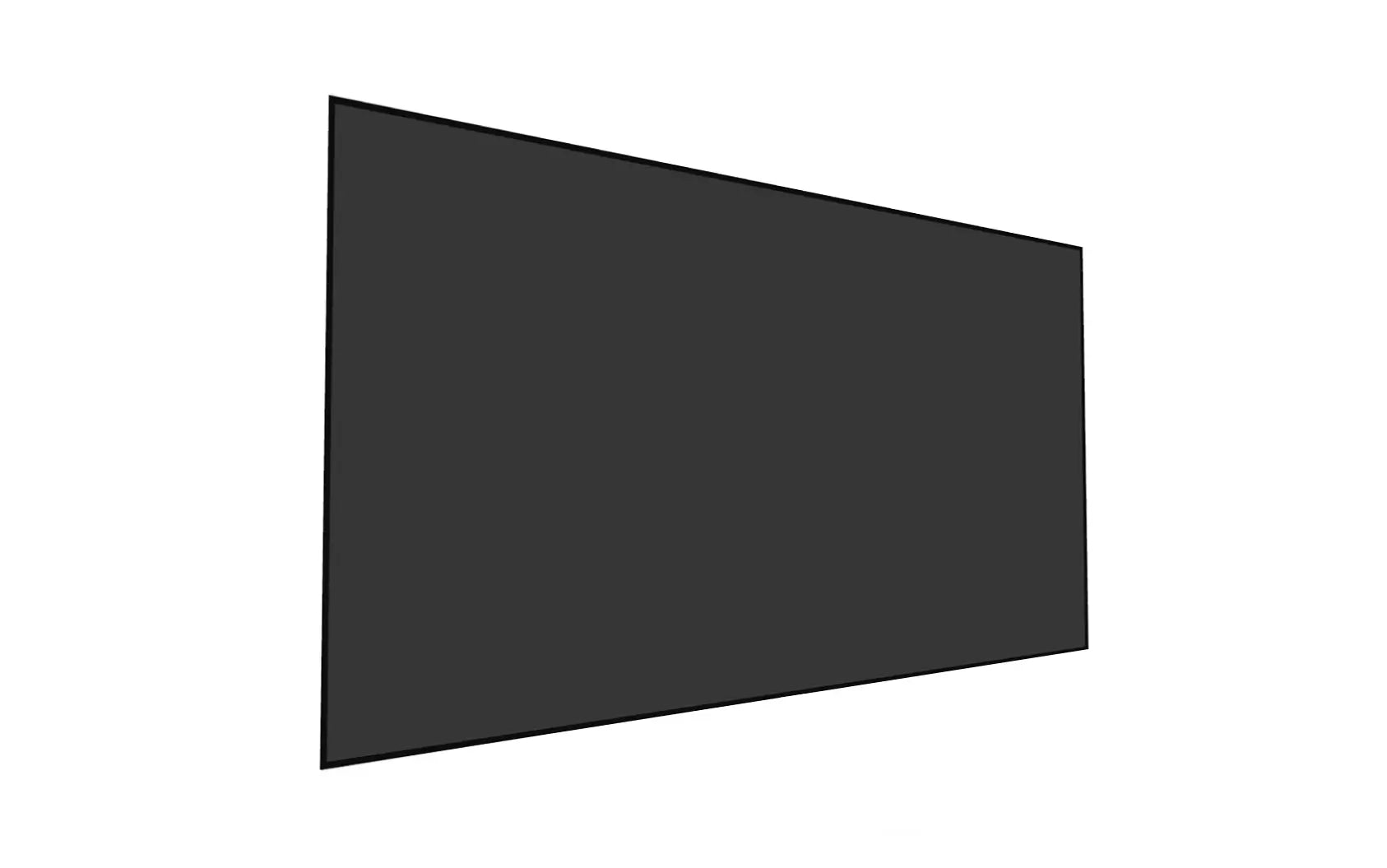 Screen Innovations Zero Edge 100" Fixed Projection Screen